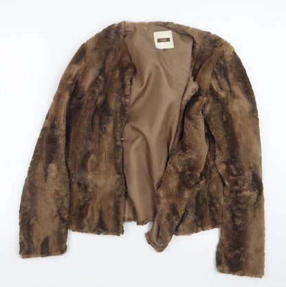 Next Womens Brown   Jacket  Size 10