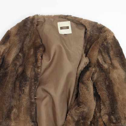 Next Womens Brown   Jacket  Size 10