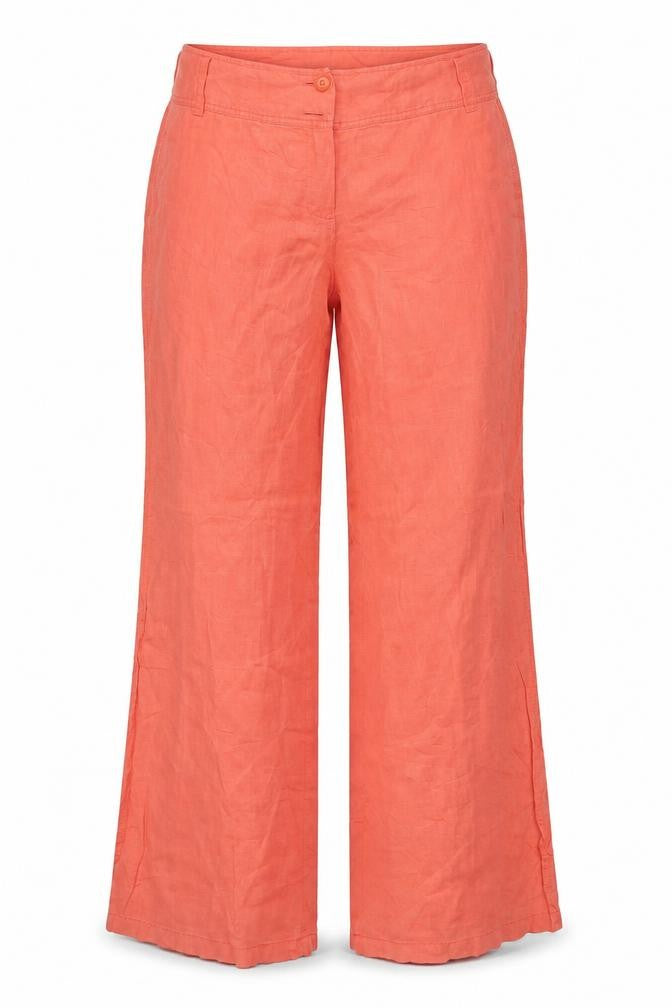 Steps Womens Orange   Trousers  Size 42 L32 in