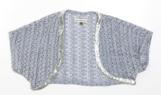 Urban Behaiour Womens Blue  Knit Cardigan Jumper Size S