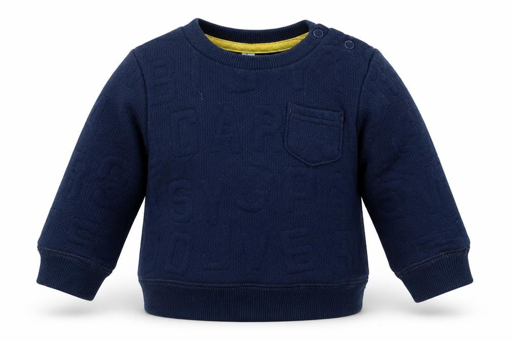 F&F Boys Blue   Basic T-Shirt Size 3-6 Months  - Alphabet