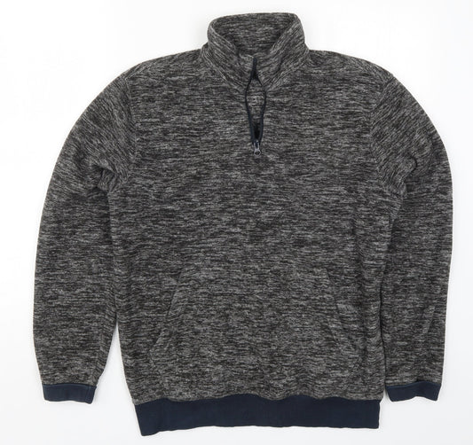 Matalan Mens Grey  Fleece Jacket  Size S