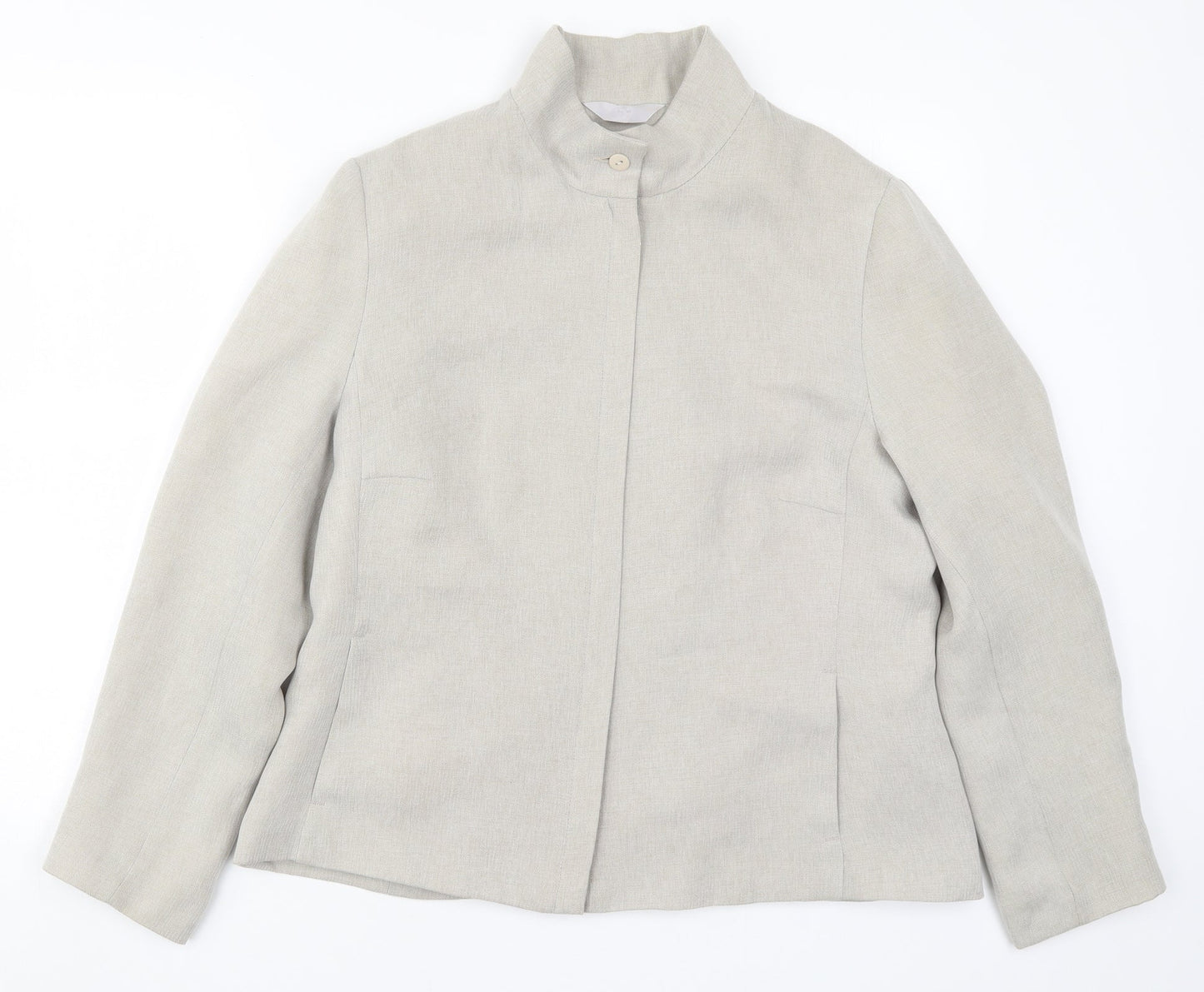 Preworn Womens Grey   Jacket  Size 16