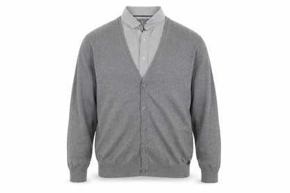 Debenhams Mens Grey  Knit Pullover Jumper Size L