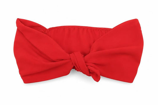 PRETTYLITTLETHING Womens Red   Cropped T-Shirt Size 8
