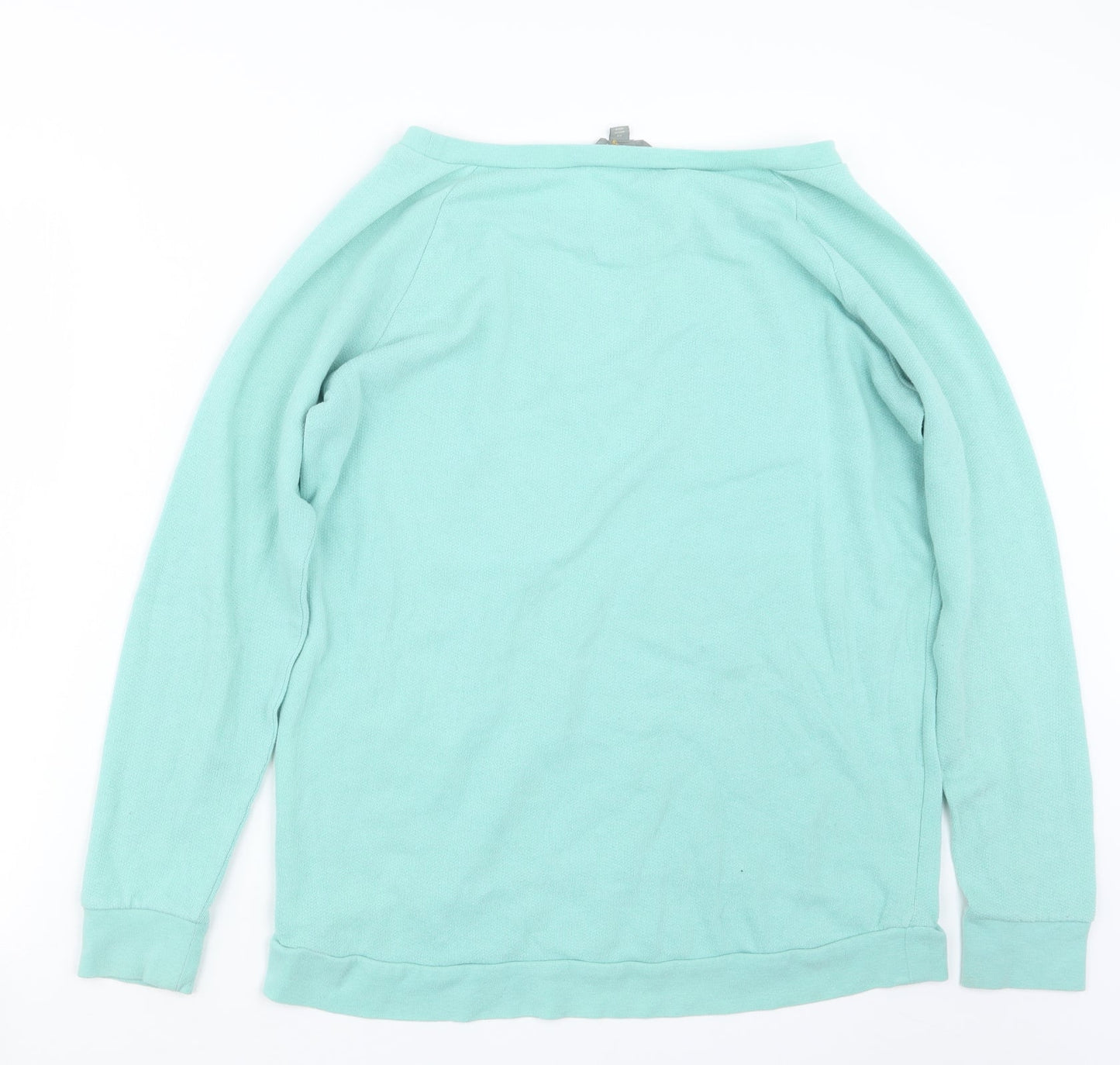 Rubbish Womens Green   Pullover Jumper Size M