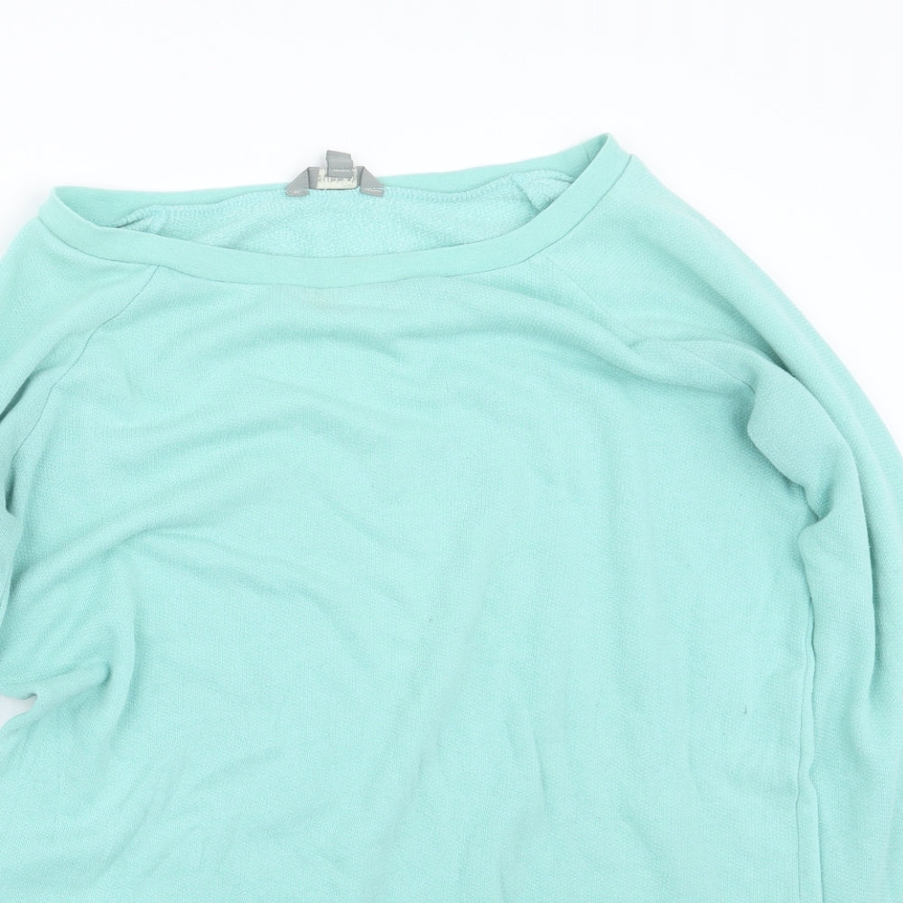 Rubbish Womens Green   Pullover Jumper Size M