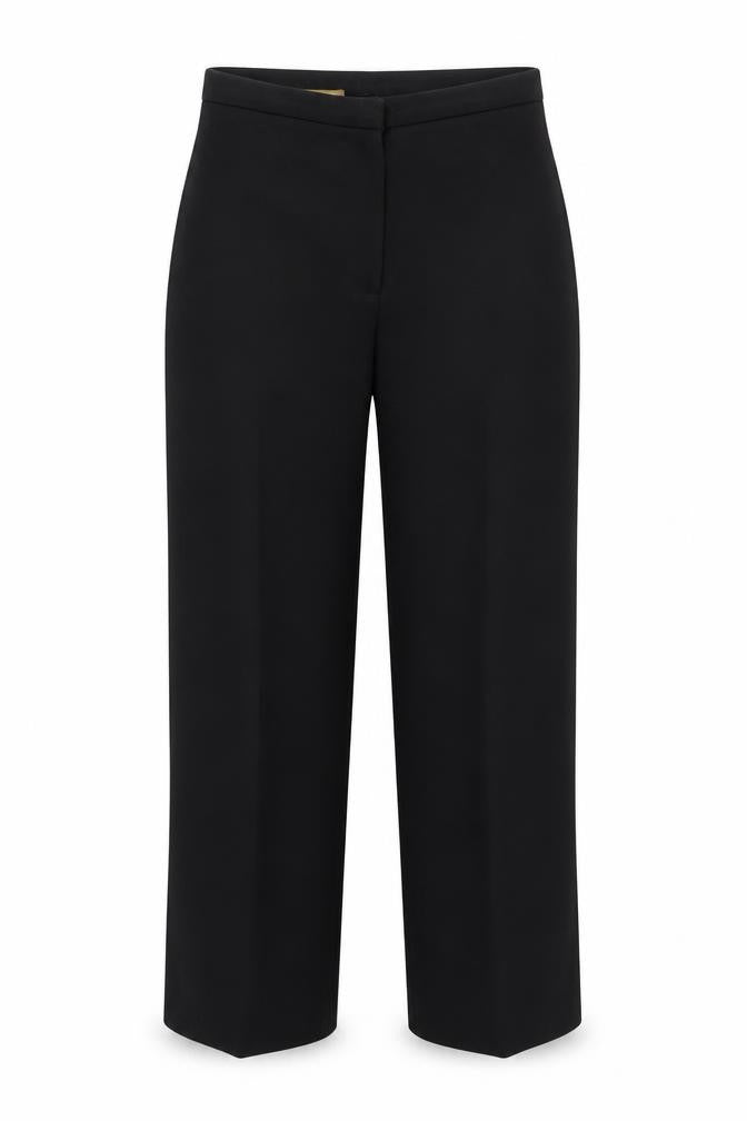 dacron Womens Black   Trousers  Size 14 L30 in