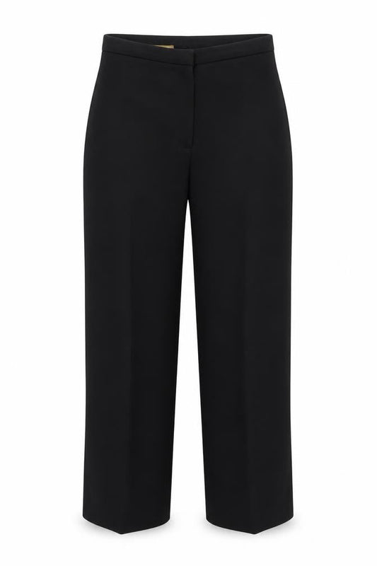 dacron Womens Black   Trousers  Size 14 L30 in