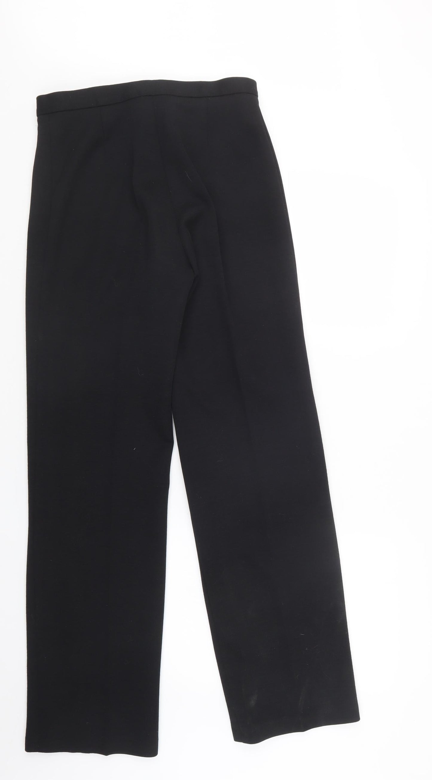 dacron Womens Black   Trousers  Size 14 L30 in