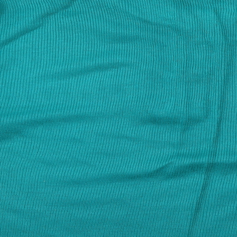Janique Womens Blue  Knit Pullover Jumper Size 16