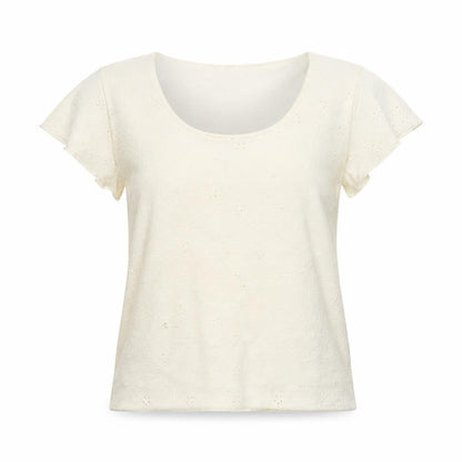 Saloos Womens Ivory   Basic Blouse Size M
