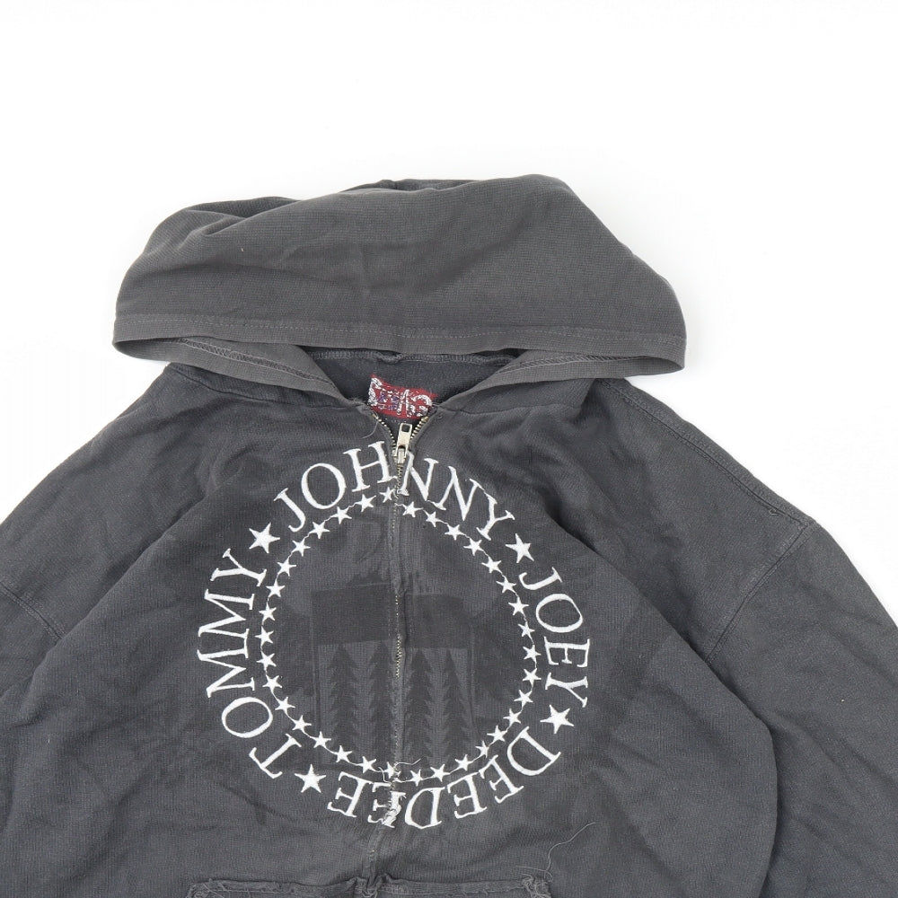 Preworn Womens Grey   Pullover Hoodie Size M