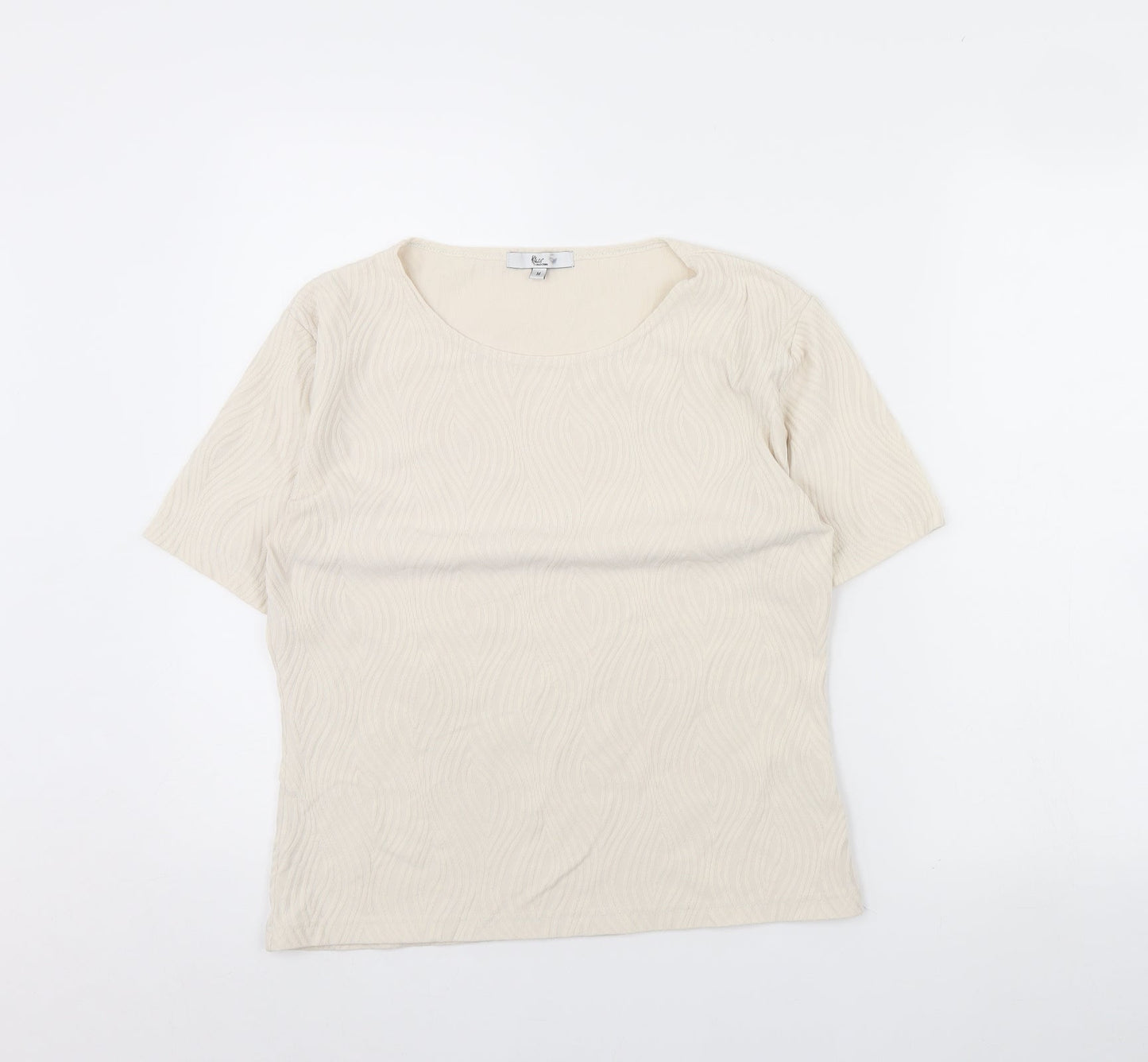 Klass Womens Beige   Basic Blouse Size M