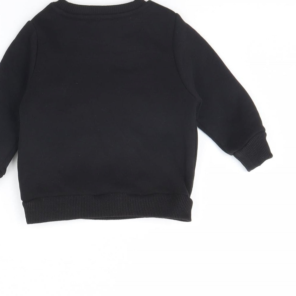 River Island Baby Black   Pullover Jumper Size 6-9 Months