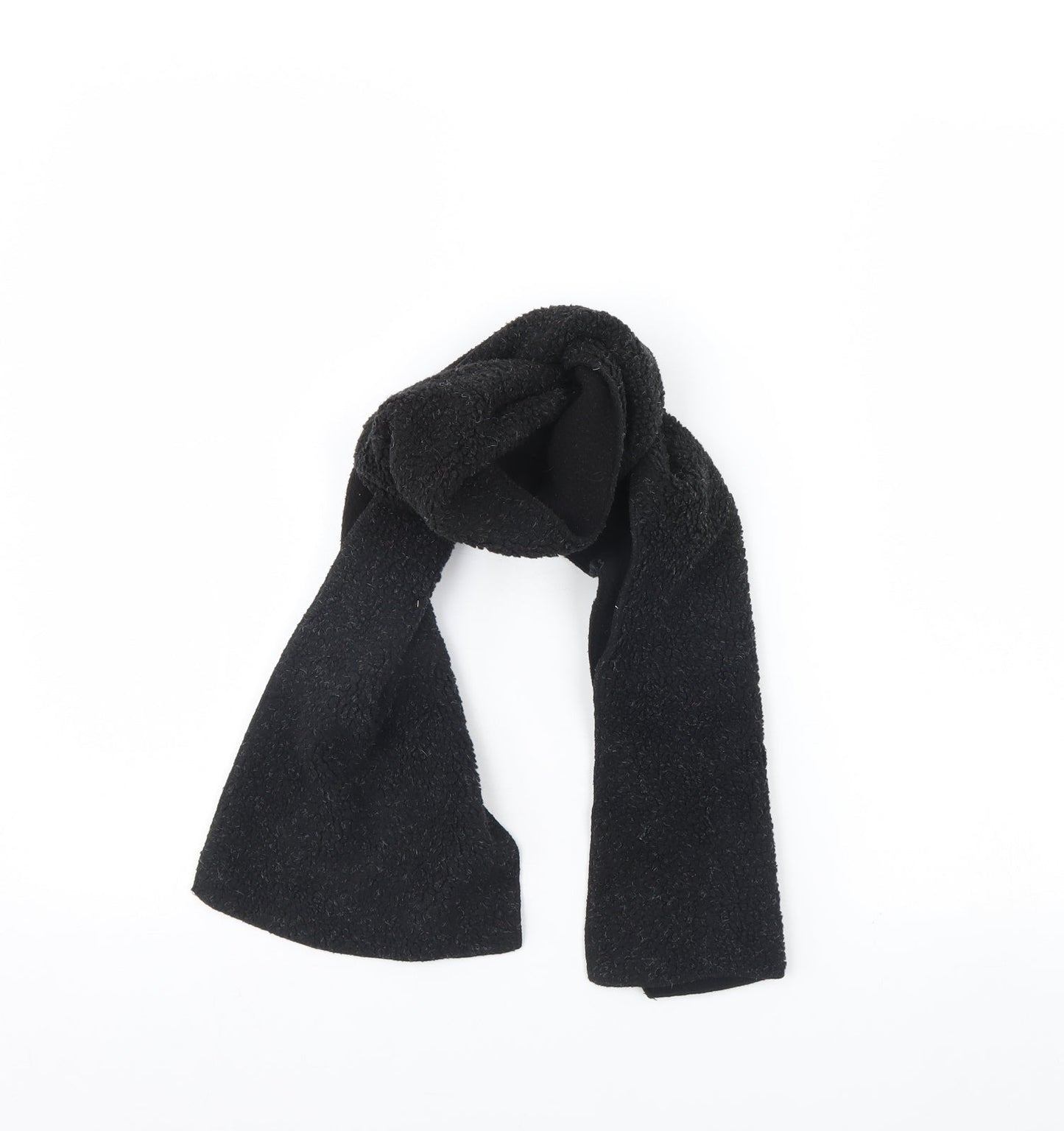 Preworn Womens Black    Scarf
