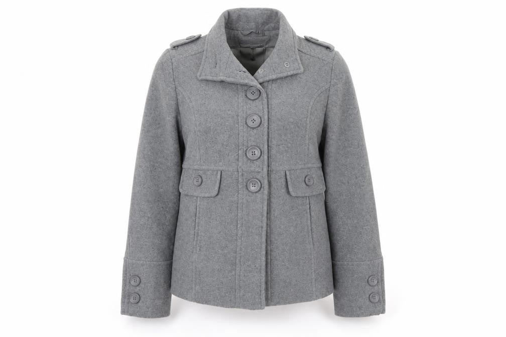 Dorothy Perkins Womens Grey   Jacket Coat Size 12