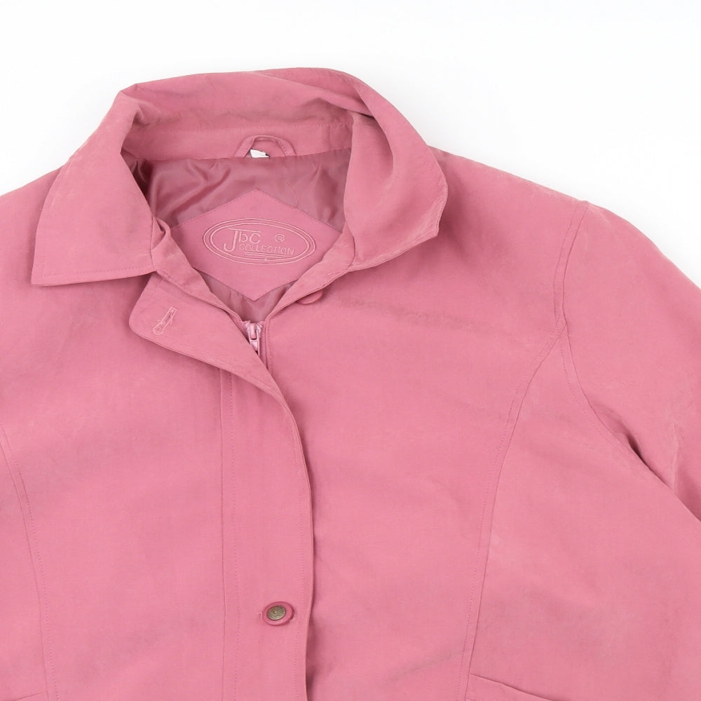 Preworn Womens Pink   Jacket Coat Size 16