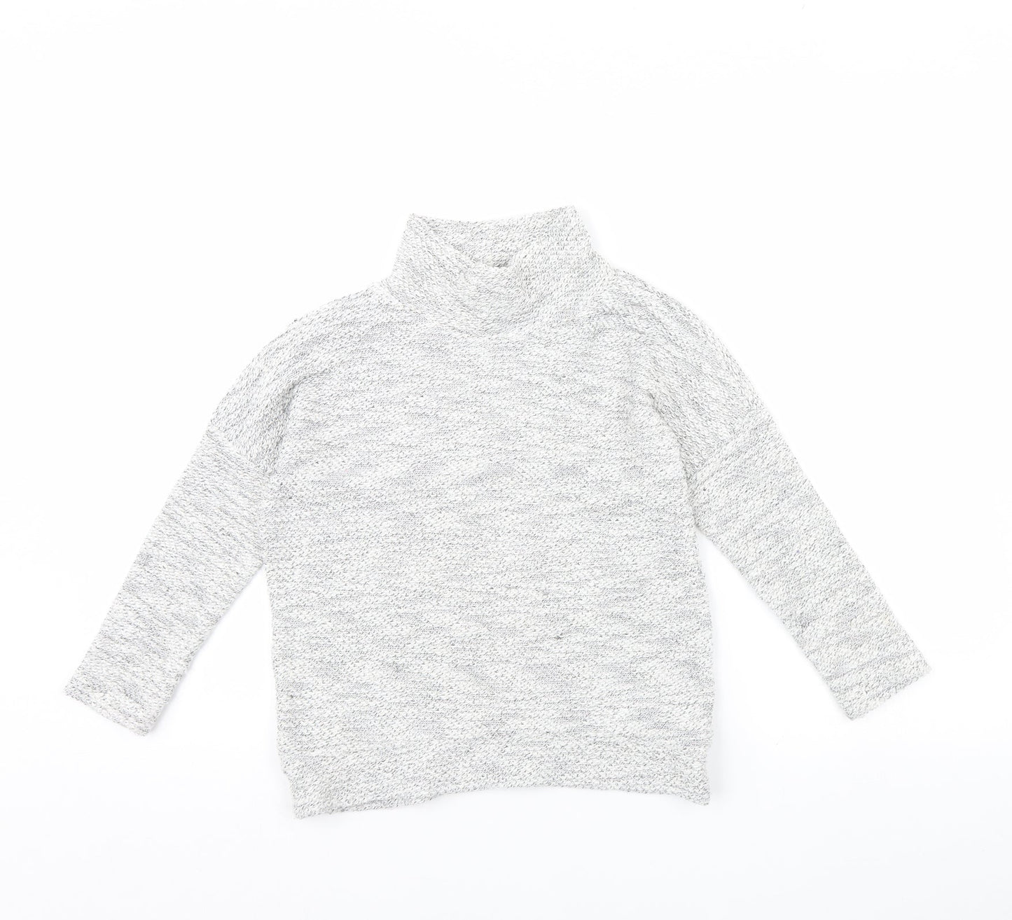 F&F Girls Grey   Pullover Jumper Size 7 Years