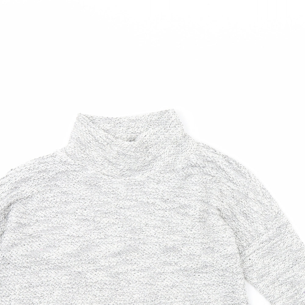 F&F Girls Grey   Pullover Jumper Size 7 Years
