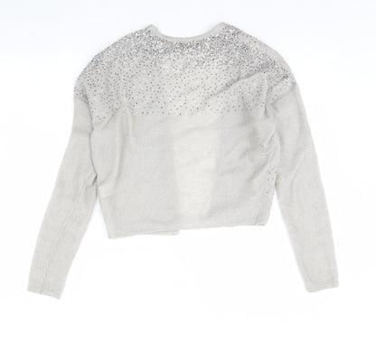 Next Womens Grey   Jacket  Size 10