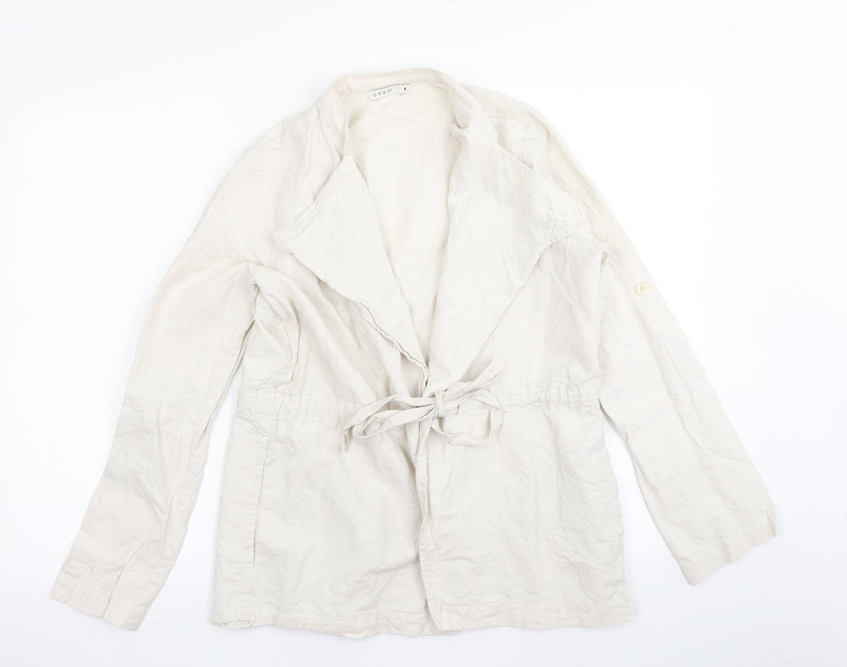 OXXO Womens Beige   Jacket  Size M