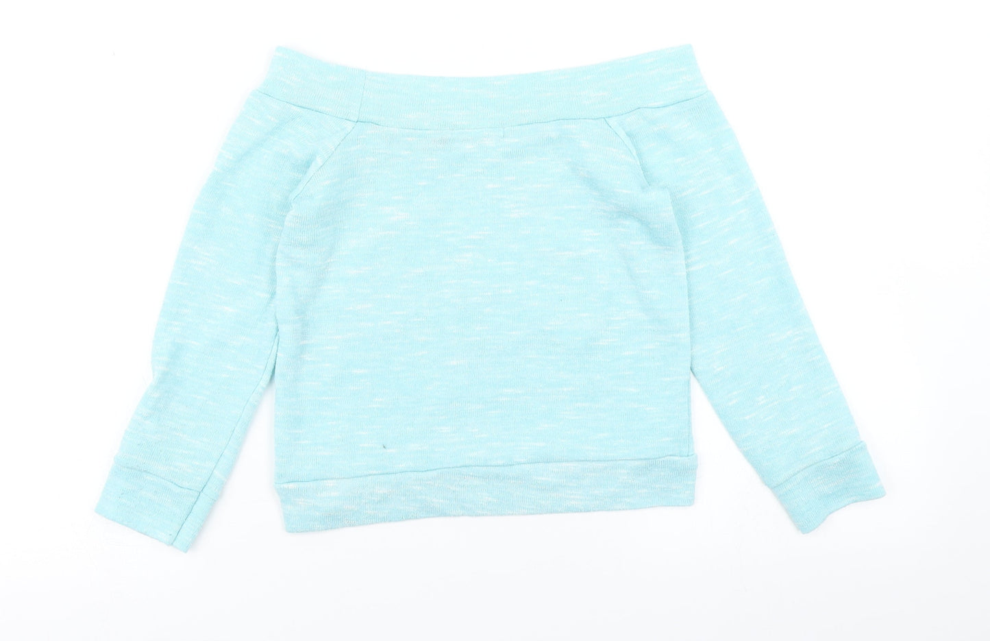 Boohoo Girls Blue   Pullover Sweatshirt Size 9-10 Years