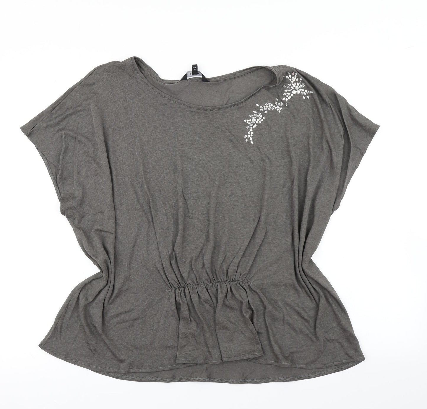 NEXT Womens Green   Basic T-Shirt Size 10