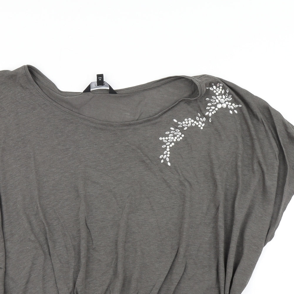 NEXT Womens Green   Basic T-Shirt Size 10