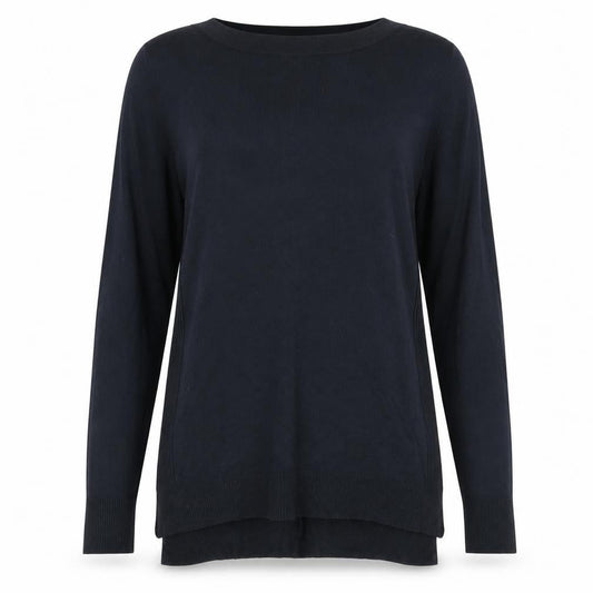 F&F Womens Blue  Knit Pullover Jumper Size 8