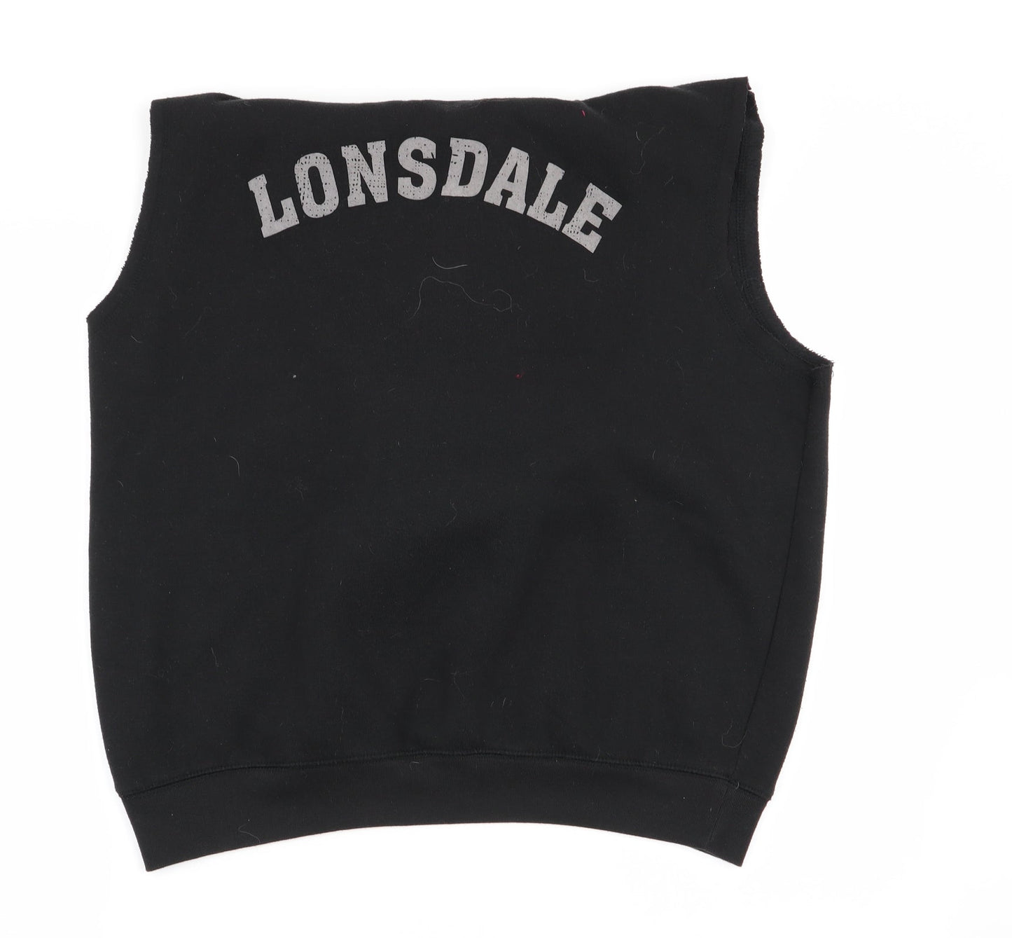 Lonsdale Mens Black   Pullover Jumper Size S