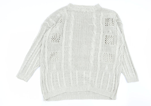 Preworn Womens Beige   Pullover Jumper Size M