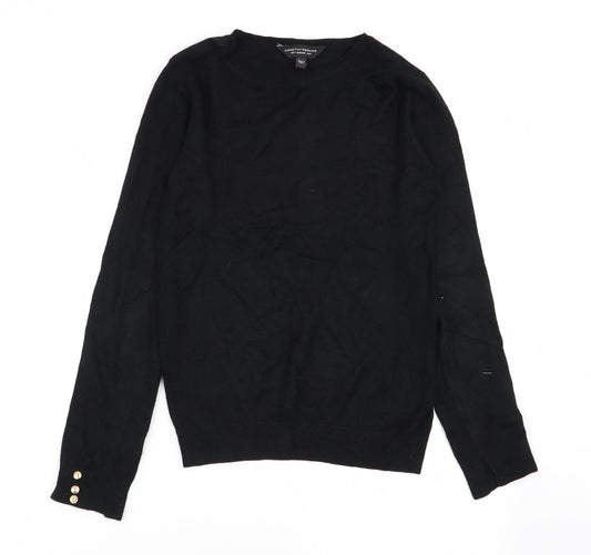 Dorothy Perkins Womens Black   Pullover Jumper Size 8