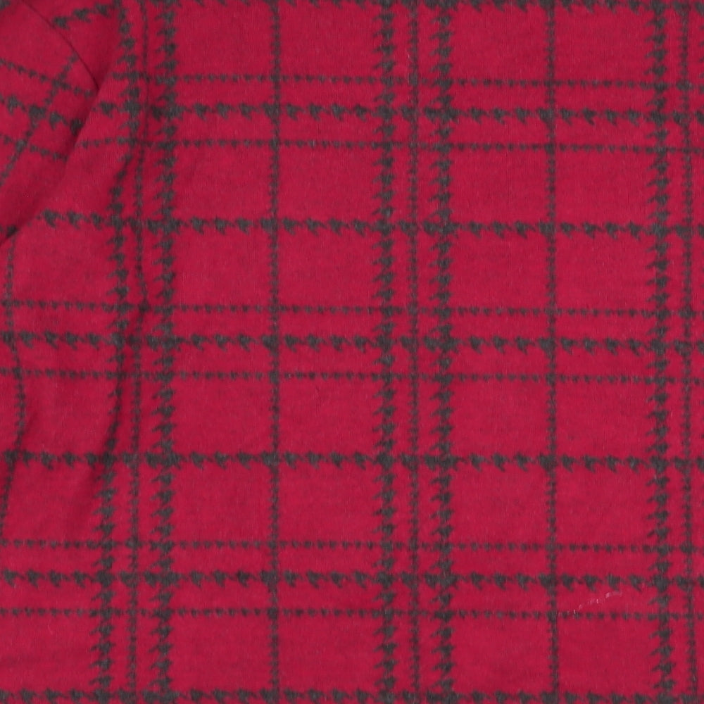 NEXT Womens Multicoloured Check  Pullover Jumper Size 14