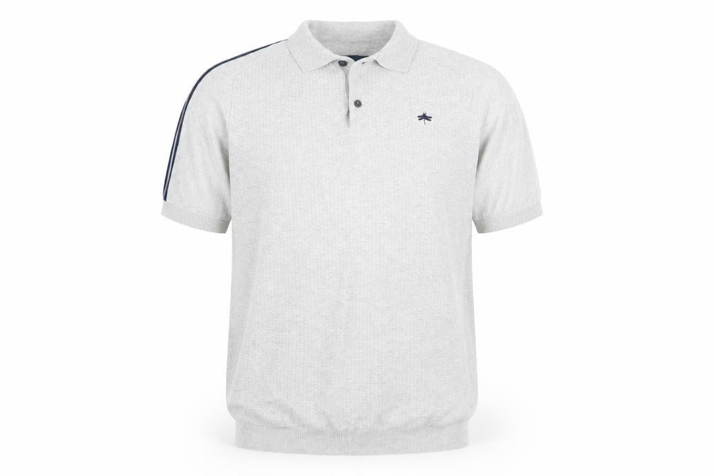 Easy Mens Grey    Polo Size M