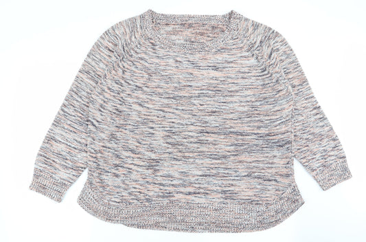 Preworn Womens Multicoloured Geometric  Pullover Jumper Size XL