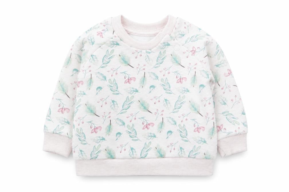 Primark Girls Multicoloured Floral  Pullover Jumper Size 3-6 Months