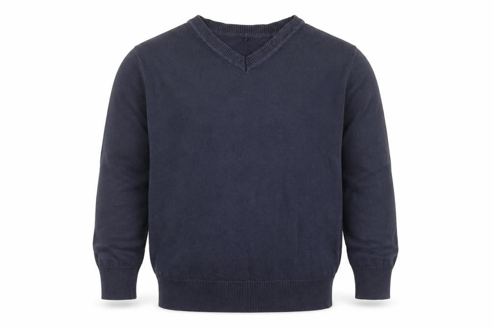 Asda George Boys Blue   Pullover Jumper Size 4-5 Years