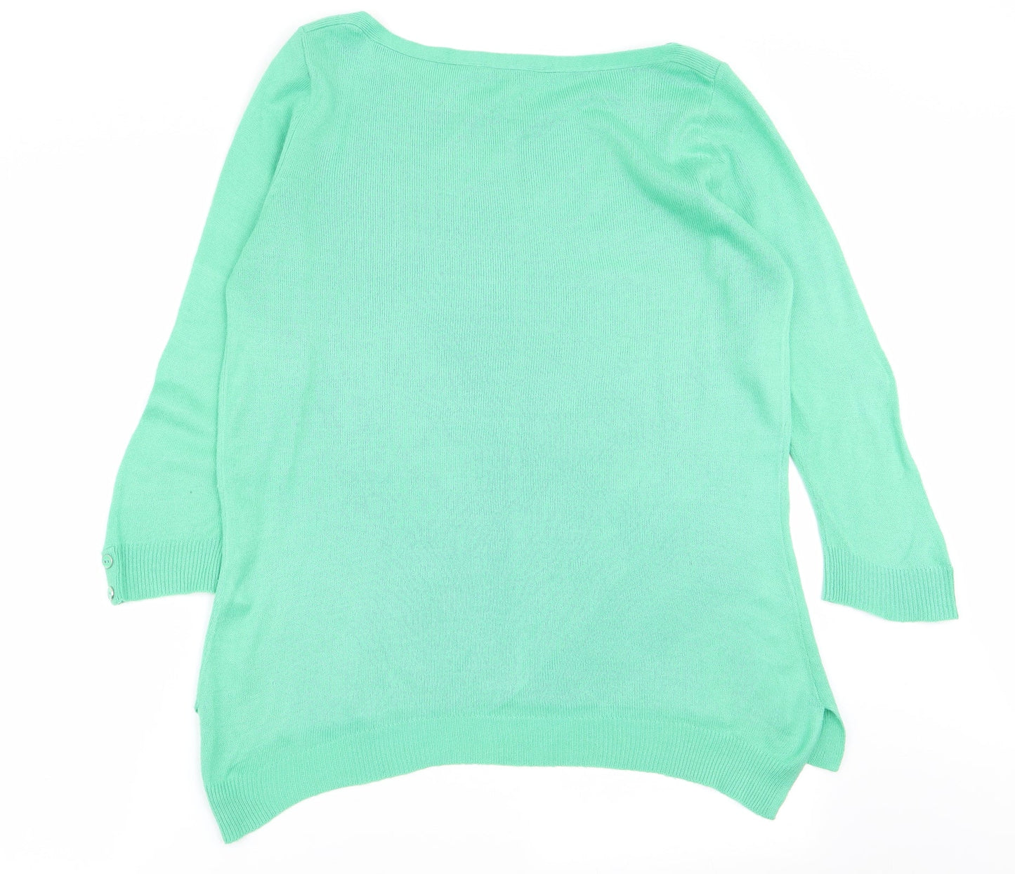 BHS Womens Green   Pullover Jumper Size 12