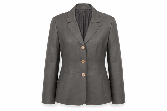 Precis Womens Grey   Jacket Suit Jacket Size 10