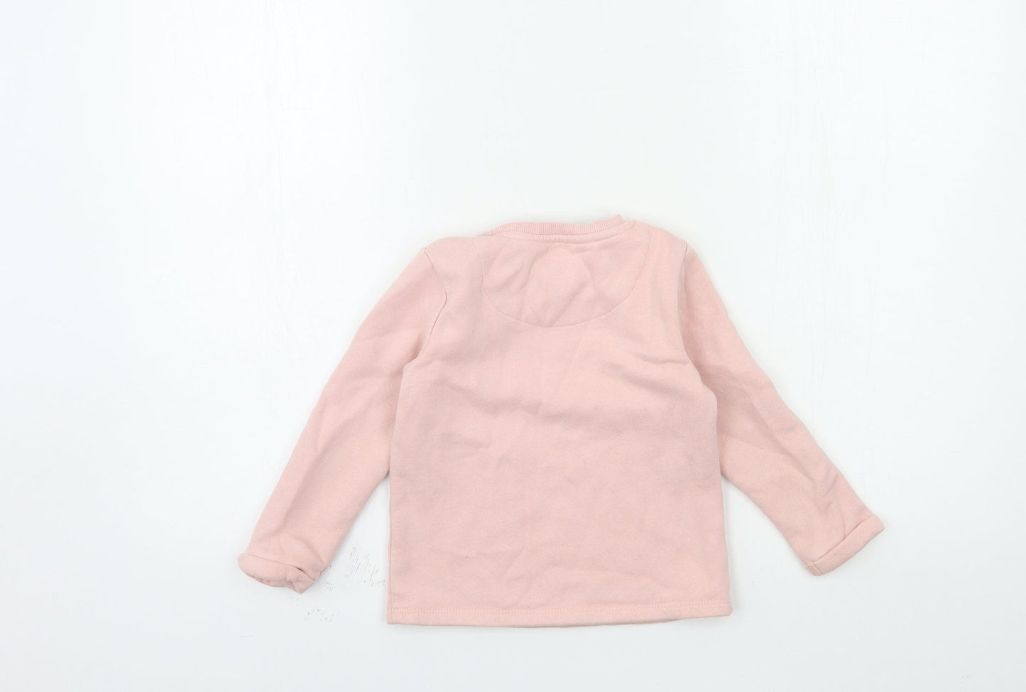 F&F Girls Pink   Pullover Sweatshirt Size 3-4 Years