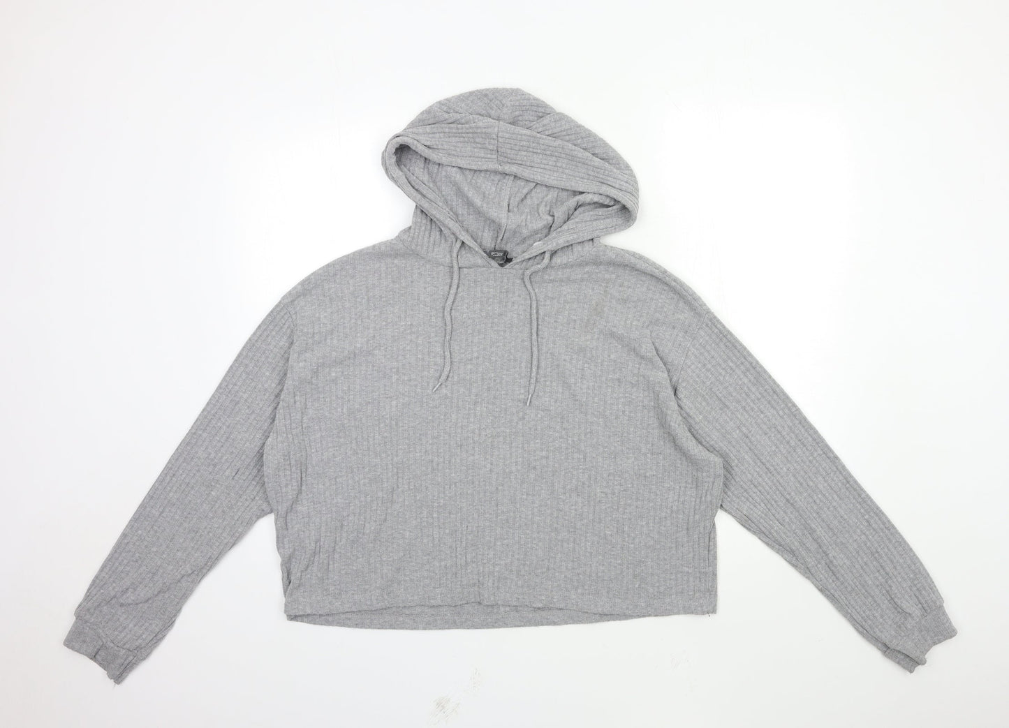 Primark Womens Grey   Pullover Hoodie Size 14