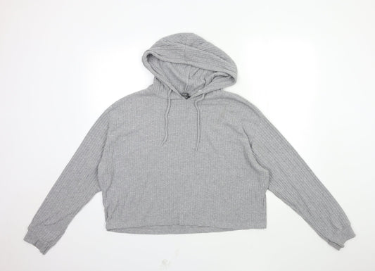 Primark Womens Grey   Pullover Hoodie Size 14