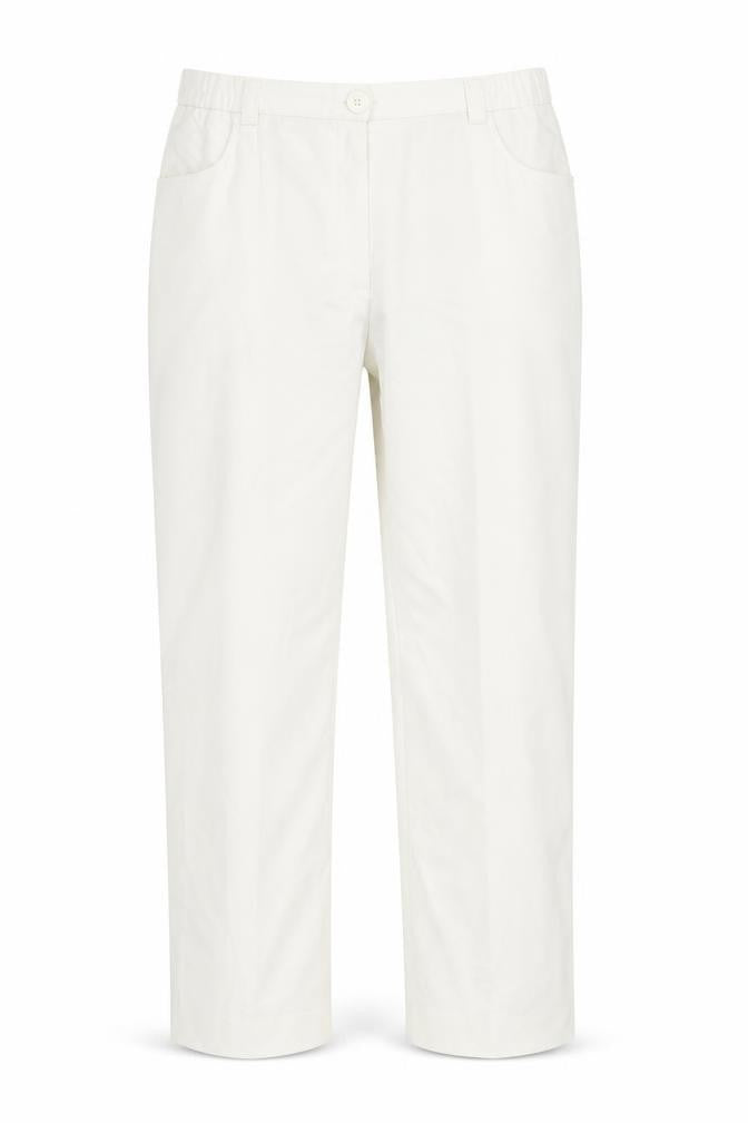 Wichile Womens White   Trousers  Size 10 L26 in