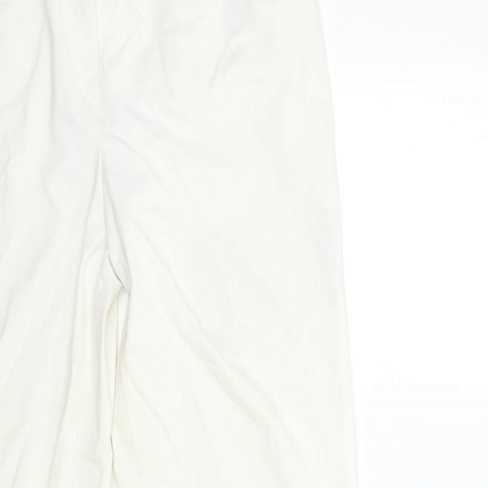 Wichile Womens White   Trousers  Size 10 L26 in