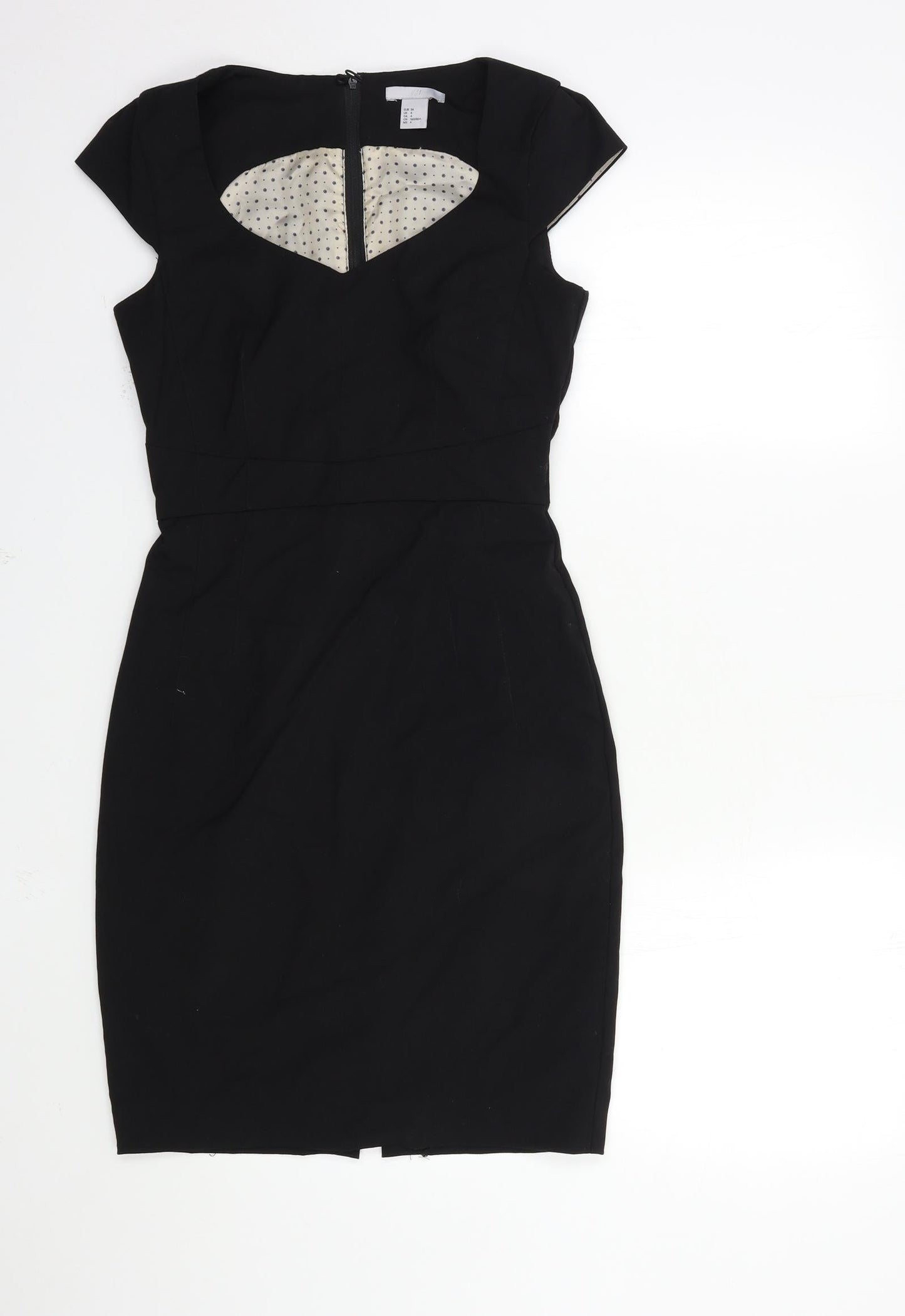 H&M Womens Black   Shift  Size 6