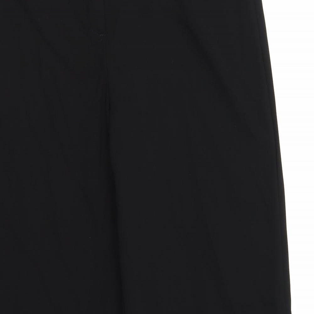 Fomanta Womens Black   Trousers  Size 12 L30 in
