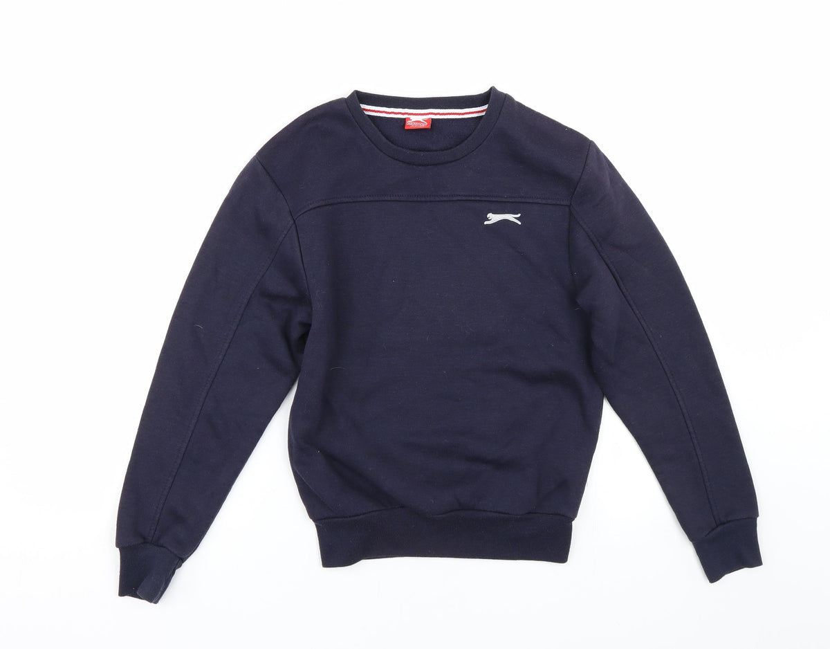Slazenger Boys Blue   Pullover Sweatshirt Size 7-8 Years