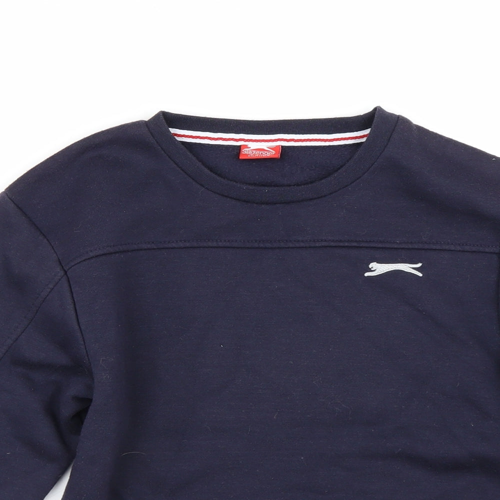 Slazenger Boys Blue   Pullover Sweatshirt Size 7-8 Years