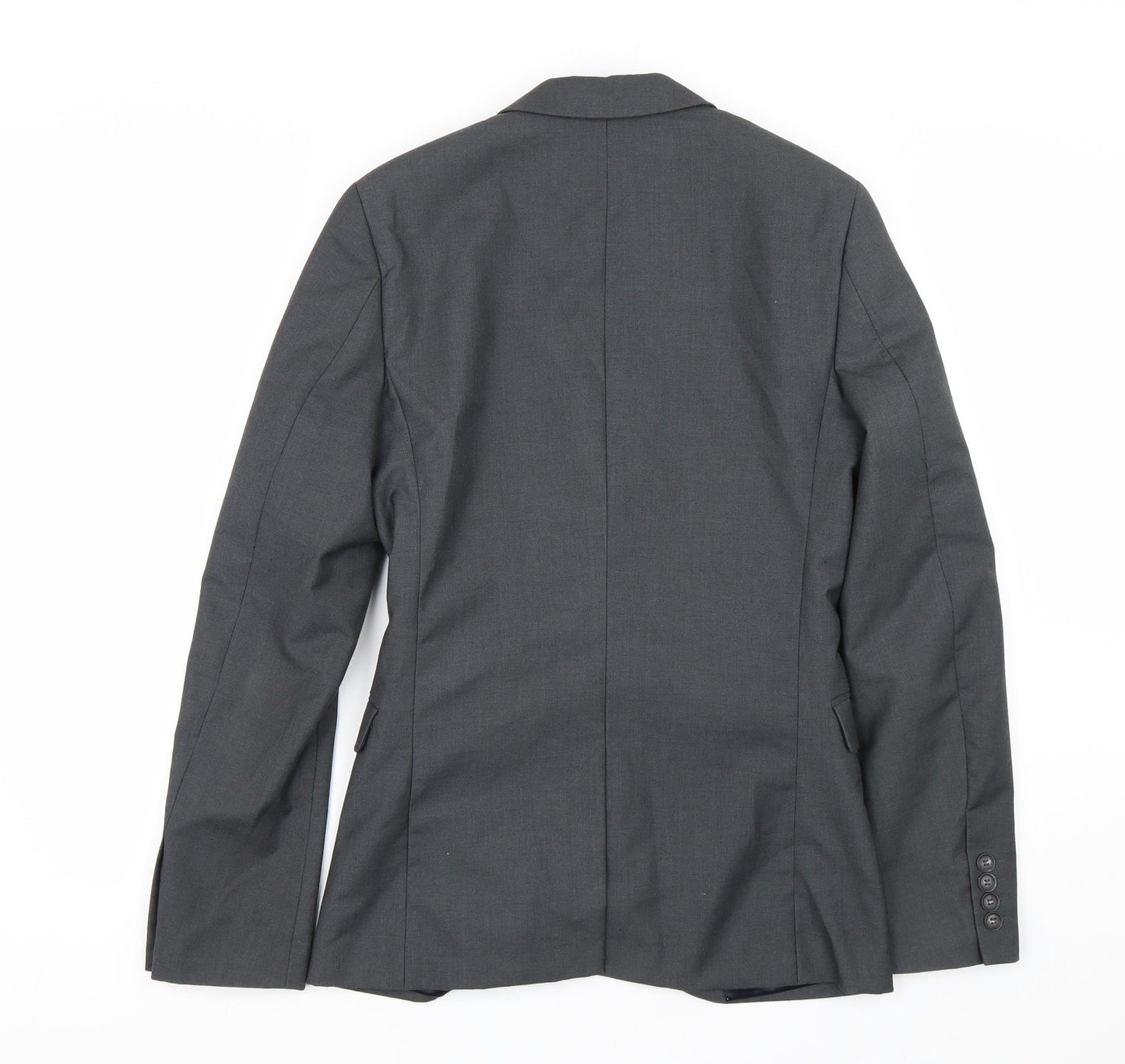 Topshop Mens Grey   Jacket Suit Size 34